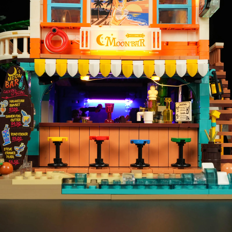 Lumibricks 18009 Moon Bar Setdetail