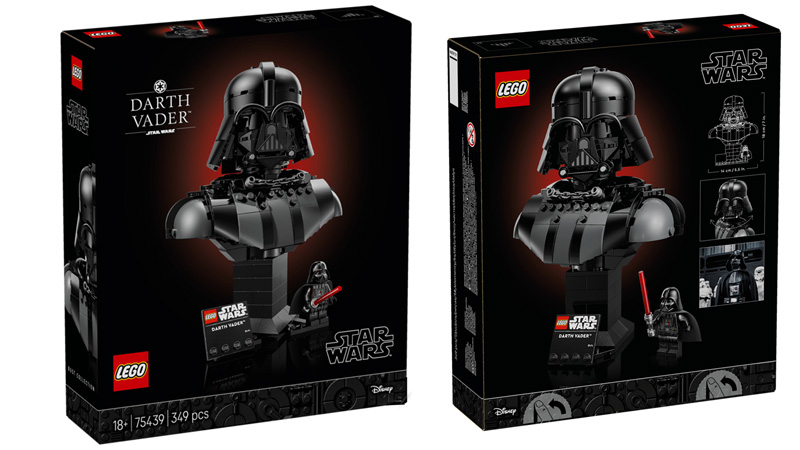 LEGO 75439 Darth Vader Büste Box