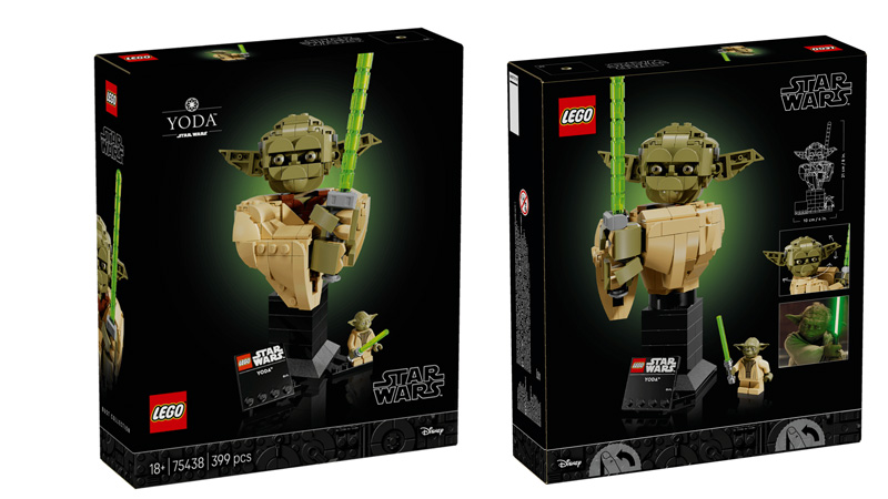 LEGO 75438 Yoda Büste Box