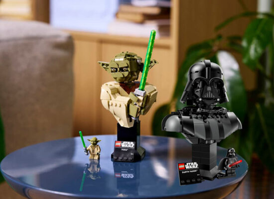 Vorbestellung für LEGO Star Wars Büsten von Darth Vader (75439) und Yoda (75438) gestartet