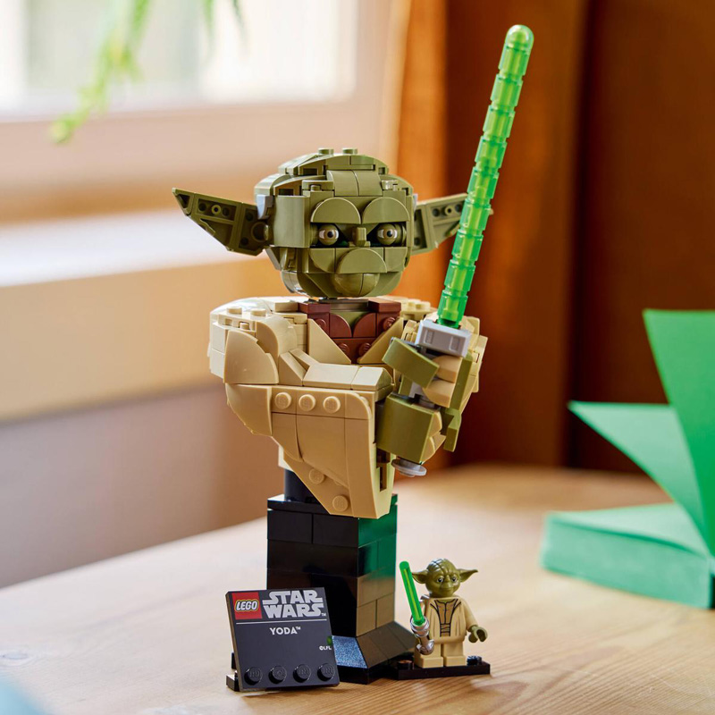 LEGO 75438 Yoda Büste Lifestyle