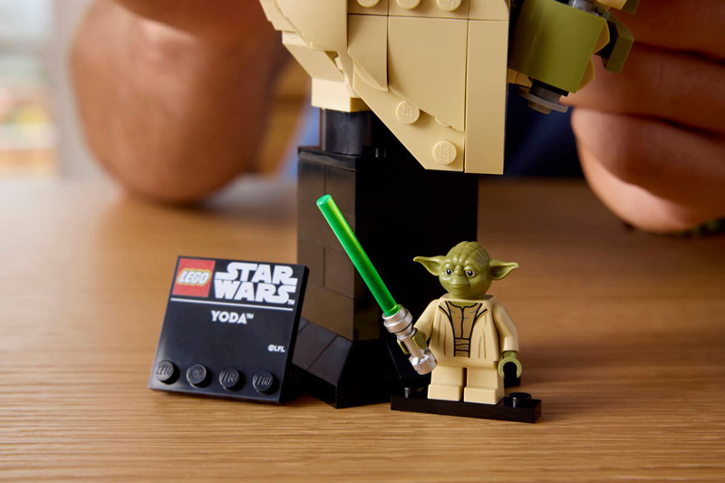 LEGO 75438 Yoda Büste Minifiguren