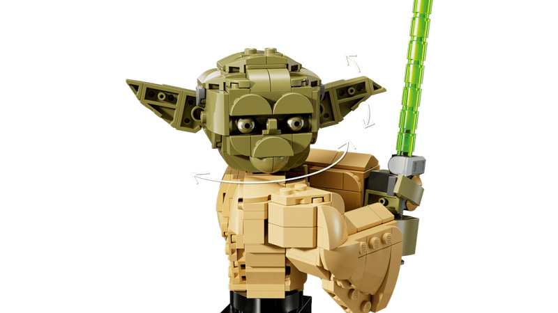 LEGO 75438 Yoda Büste Set