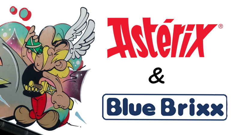 BlueBrixx und Asterix neue Lizenz Titel
