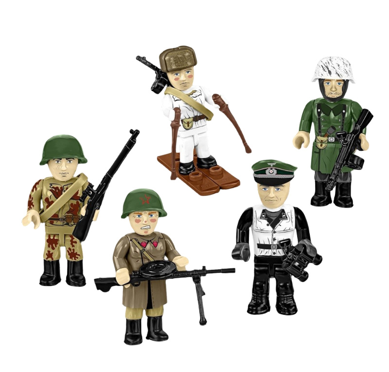 COBI 2671 Panzer III Ausf. J Limited Edition Minifiguren