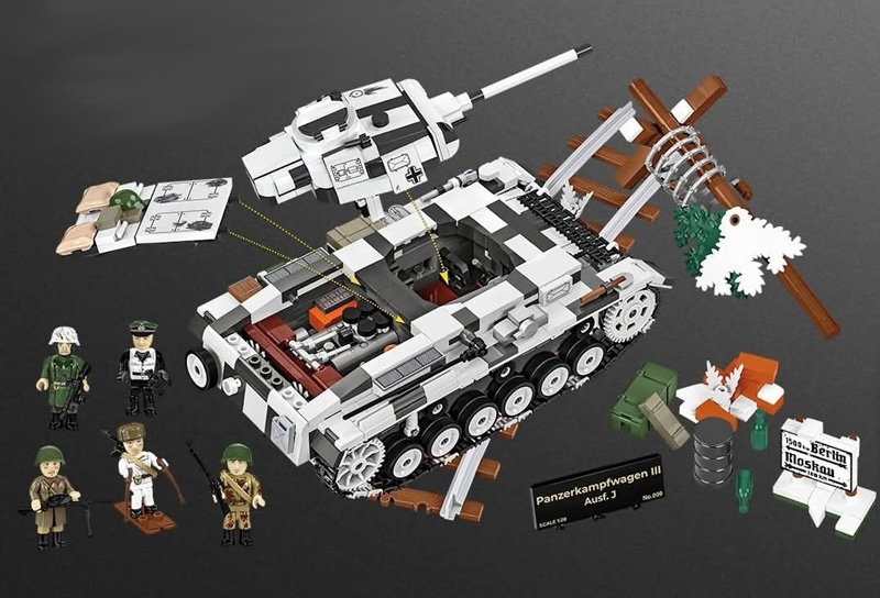 COBI 2671 Panzer III Ausf. J Limited Edition