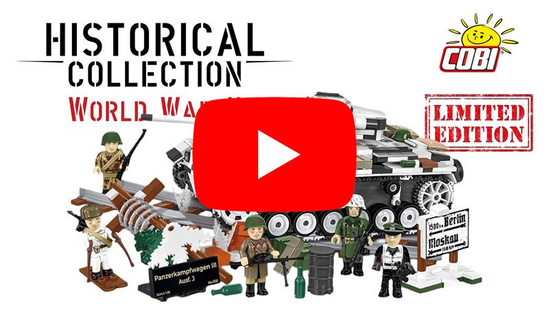 COBI 2671 Panzer III Ausf. J Limited Edition Video