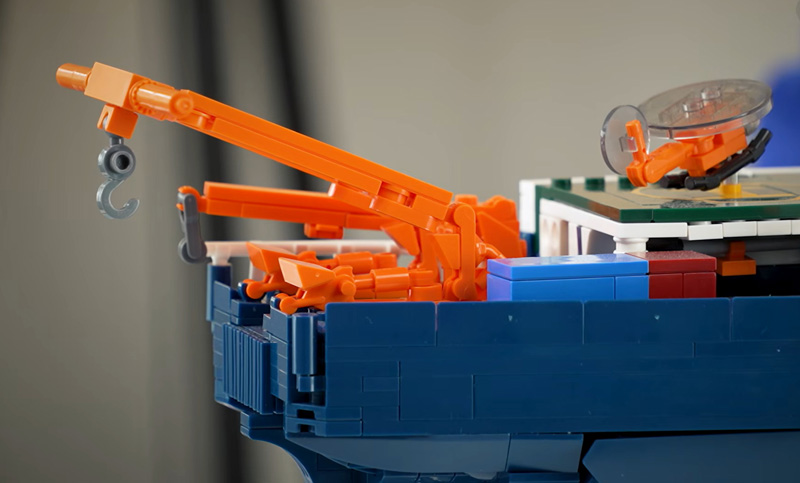 BlueBrixx Forschungseisbrecher Polarstern 108126 Details