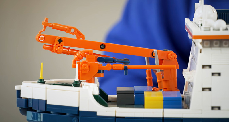 BlueBrixx Forschungseisbrecher Polarstern 108126 Details