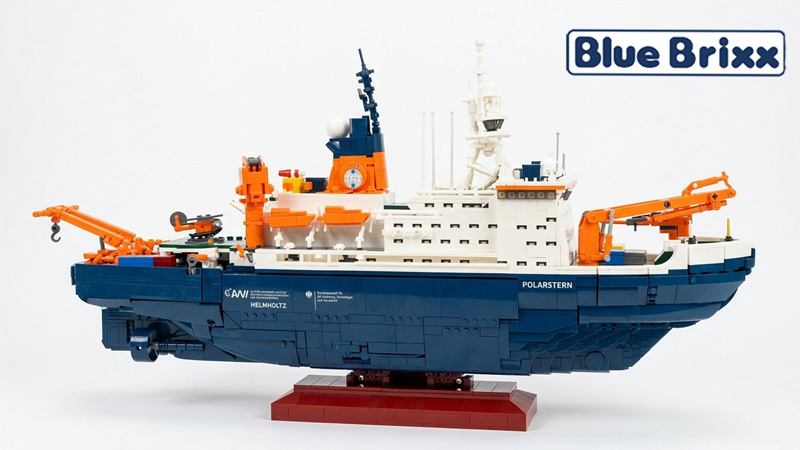 BlueBrixx Forschungseisbrecher Polarstern 108126 Titel
