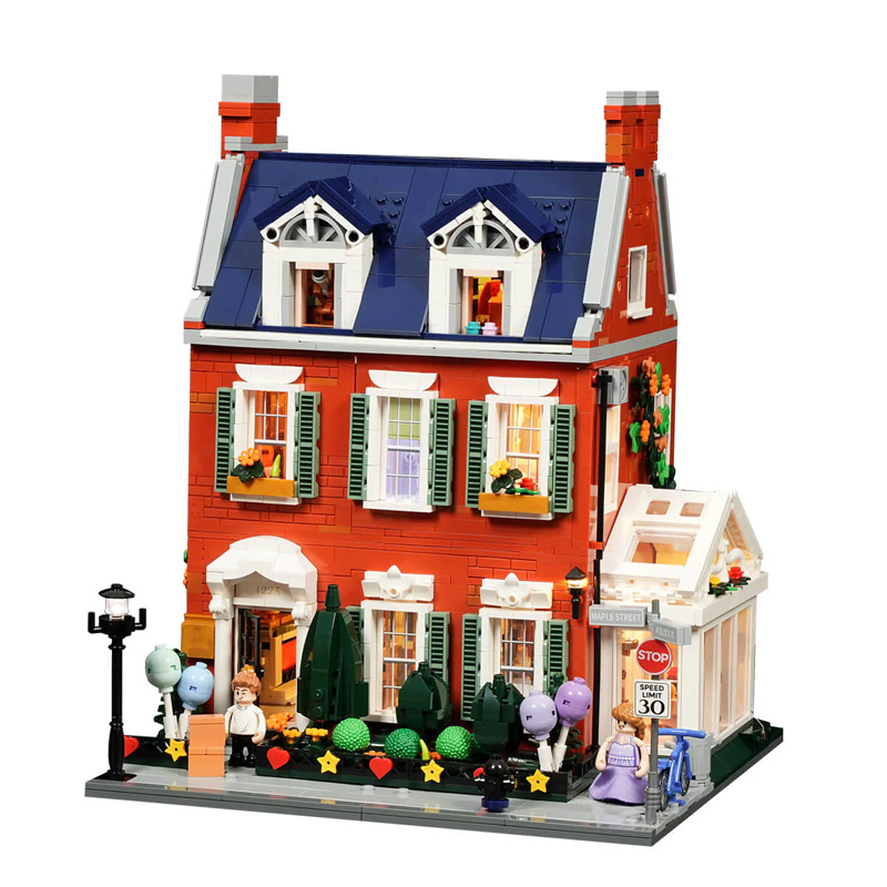 Lumibricks 15009 Rotes Reihenhaus