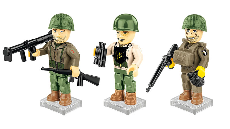 COBI 2058A D-Day 6 June 1944 Minifiguren