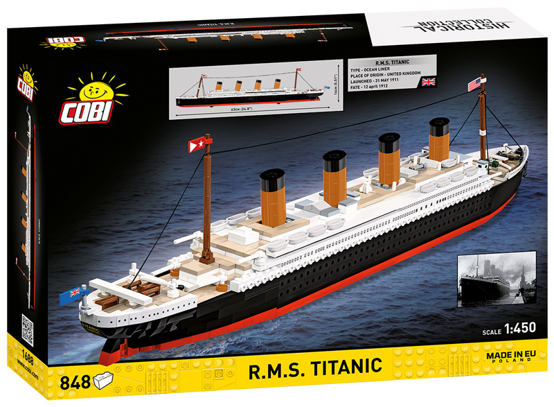COBI RMS Titanic 1688 Box