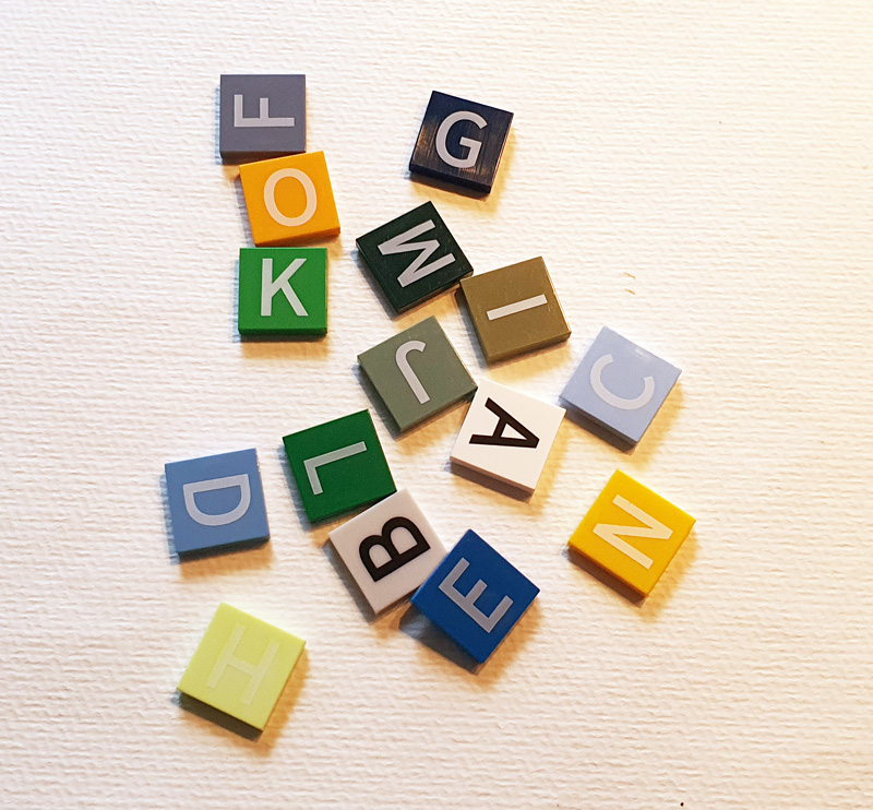 Lumibricks Weizenfeld mit Zypressen 21001 Aufbau