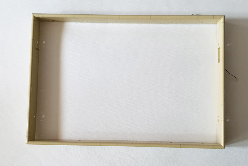 Lumibricks Weizenfeld mit Zypressen 21001 Aufbau Baufortschritt