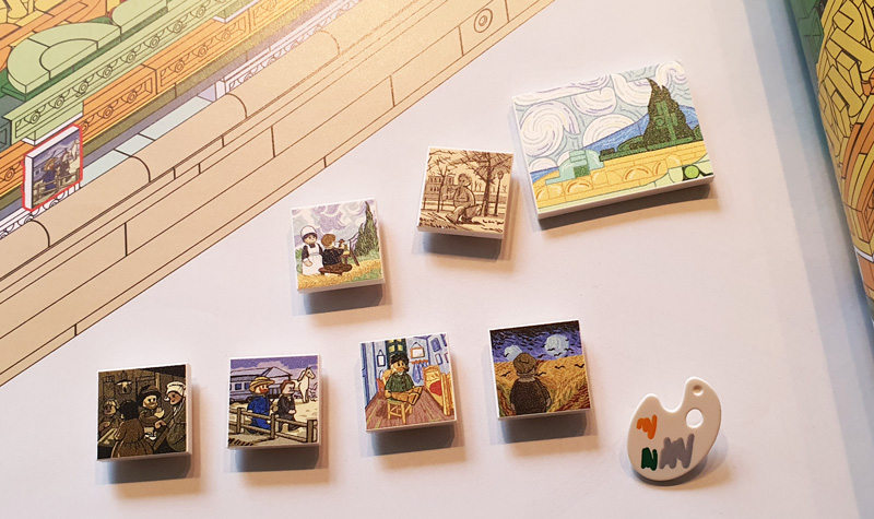 Lumibricks Weizenfeld mit Zypressen 21001 Aufbau