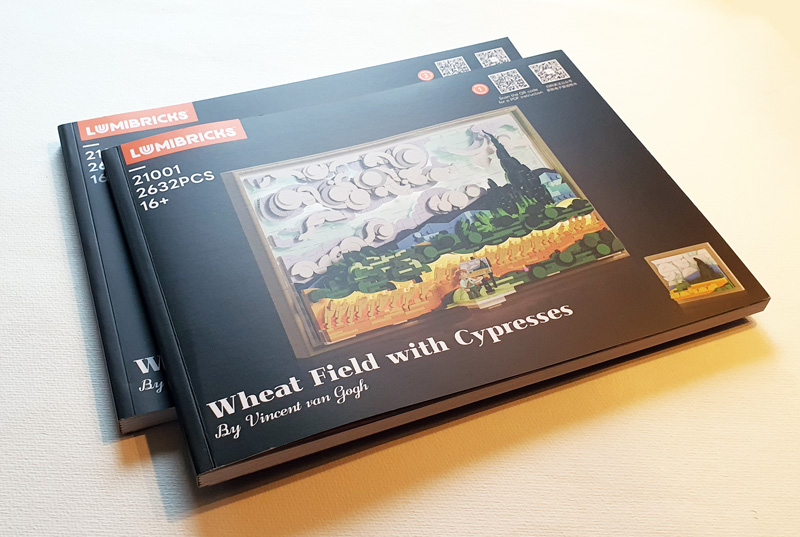 Lumibricks Weizenfeld mit Zypressen 21001 Aufbau Bauanleitung