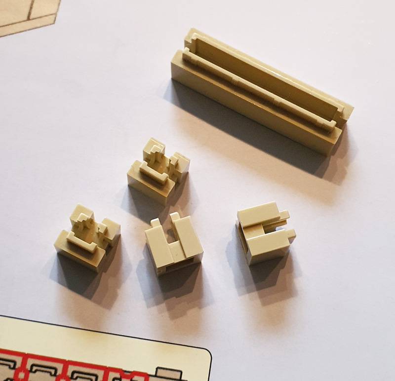 Lumibricks Weizenfeld mit Zypressen 21001 Aufbau Beleuchtung