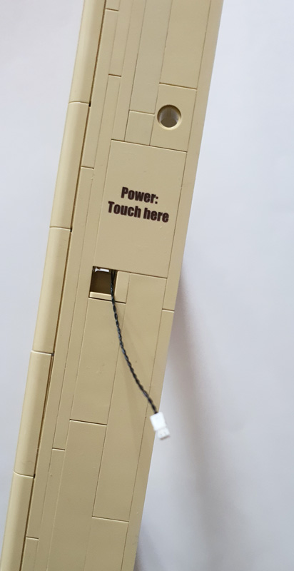 Lumibricks Weizenfeld mit Zypressen 21001 Aufbau Beleuchtung