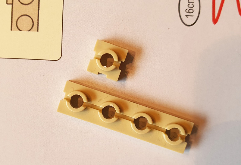 Lumibricks Weizenfeld mit Zypressen 21001 Aufbau Beleuchtung