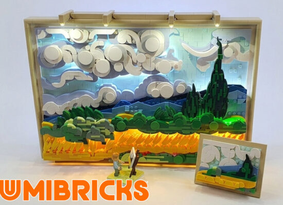 Lumibricks Weizenfeld mit Zypressen 21001 Review