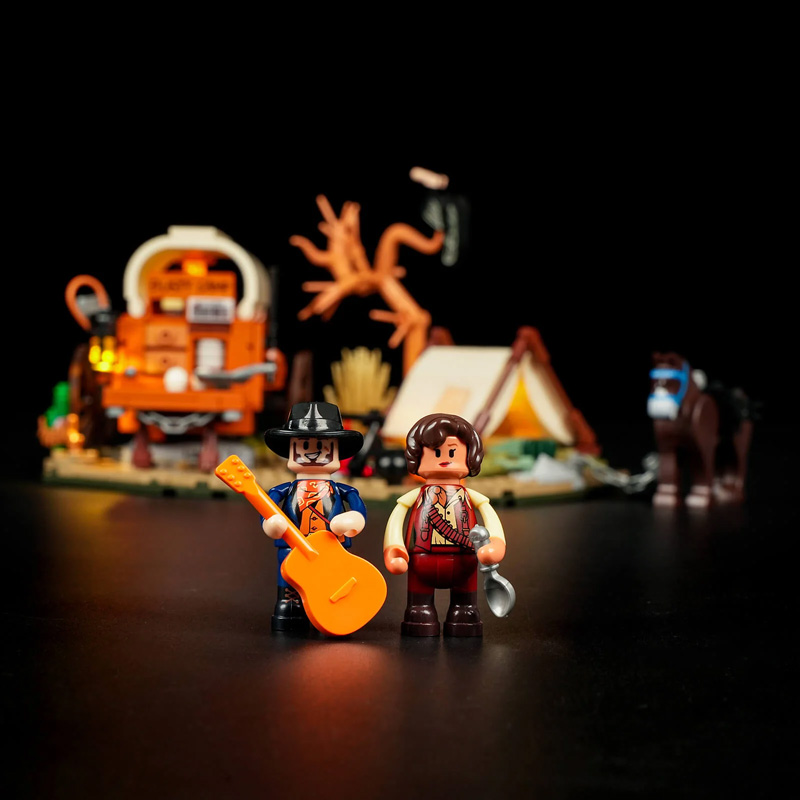 Lumibricks Minifiguren Cowboy Camp