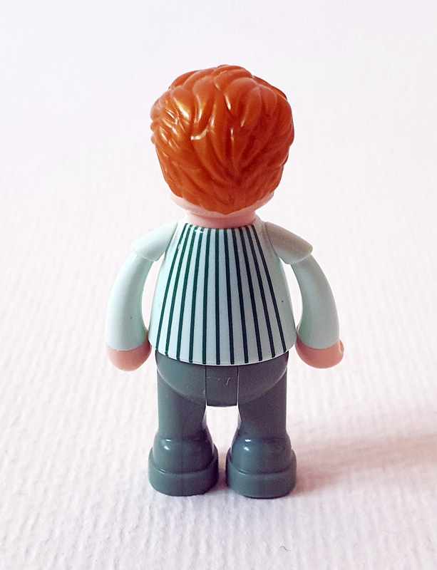 Lumibricks Minifigur Vincent van Gogh Rückseite