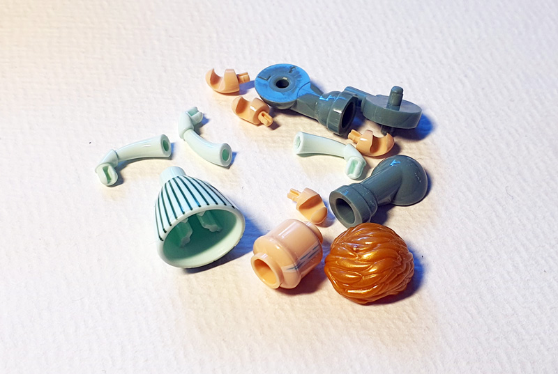 Lumibricks Minifigur Vincent van Gogh Teile