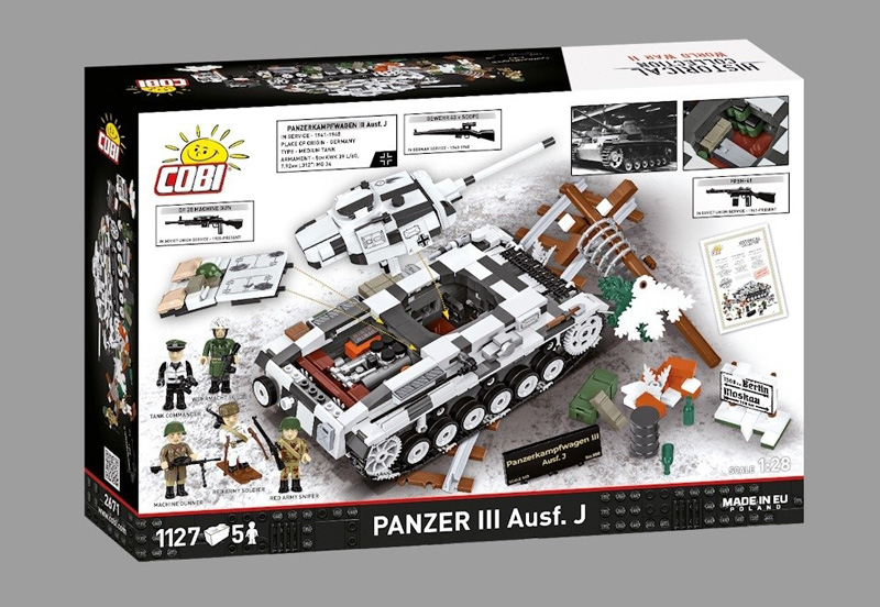 COBI 2671 Panzer III Ausf. J Limited Edition