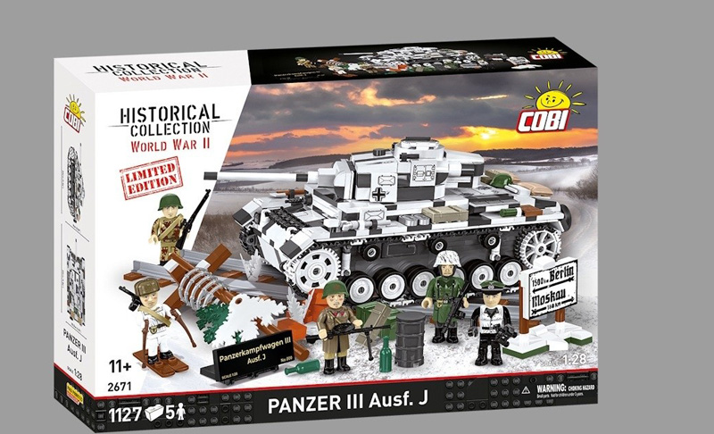 COBI 2671 Panzer III Ausf. J Limited Edition