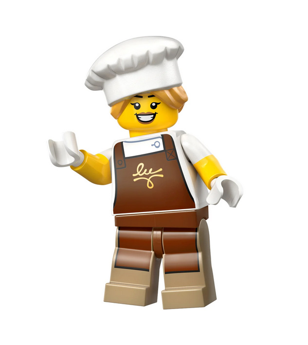 LEGO Minifiguren 29 71052 Chocolatiere