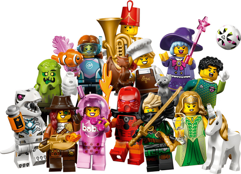 LEGO Minifiguren 29 71052 gesamt