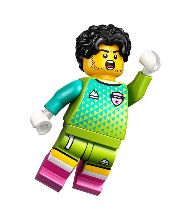 LEGO Minifiguren 29 71052 Torwart