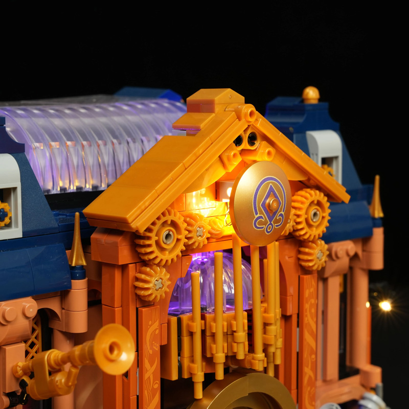 Lumibricks 11017 Steampunk Time Opera House Details