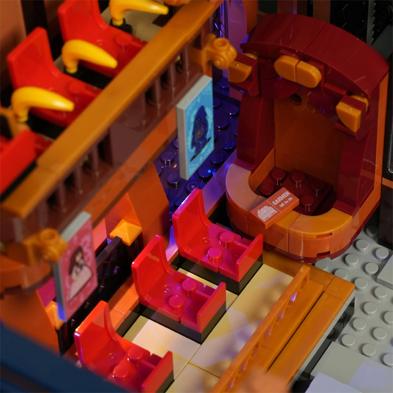 Lumibricks 11017 Steampunk Time Opera House Details