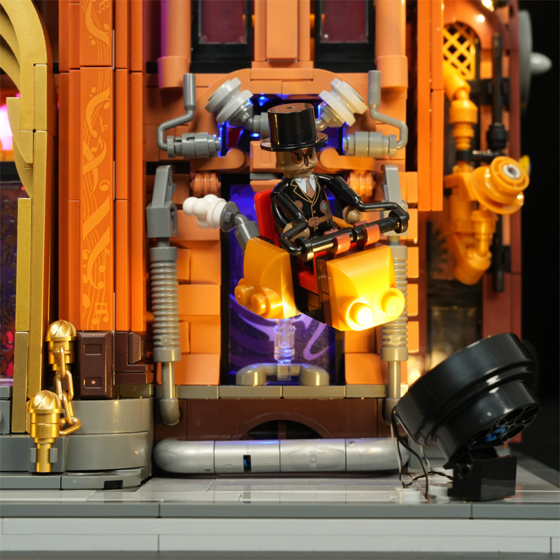 Lumibricks 11017 Steampunk Time Opera House Details