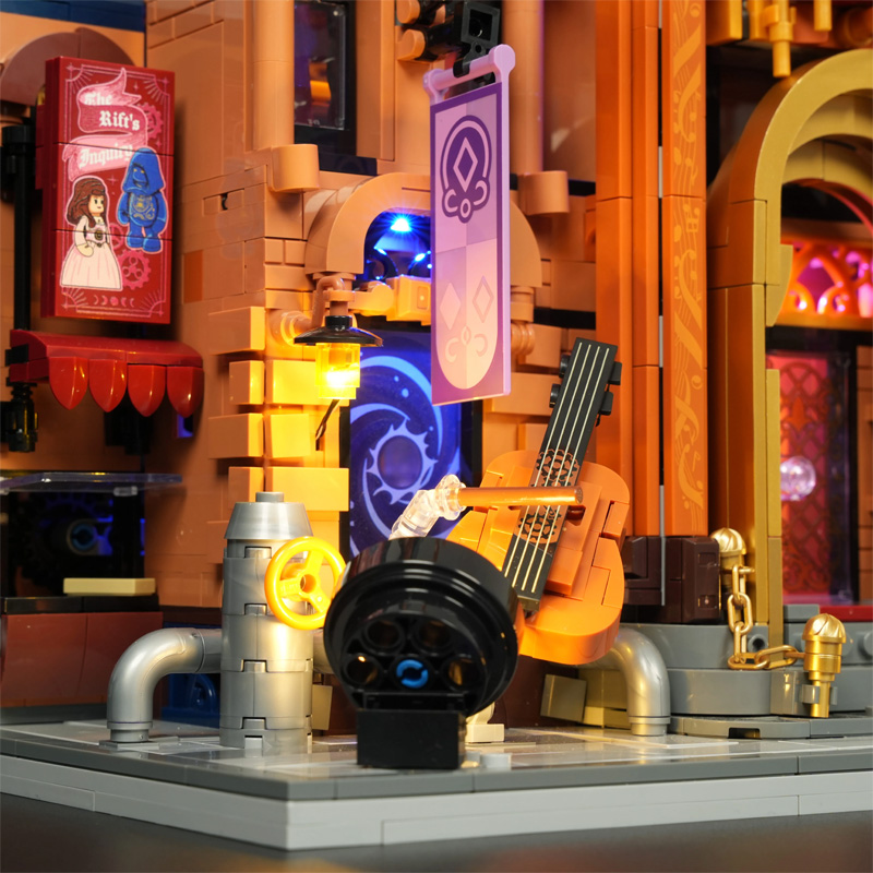 Lumibricks 11017 Steampunk Time Opera House Details