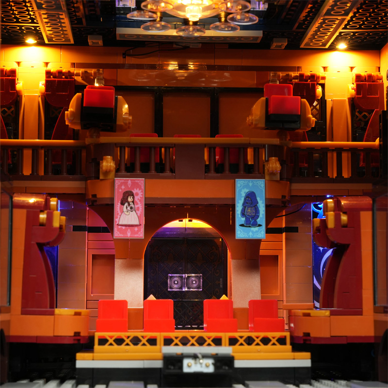 Lumibricks 11017 Steampunk Time Opera House Details