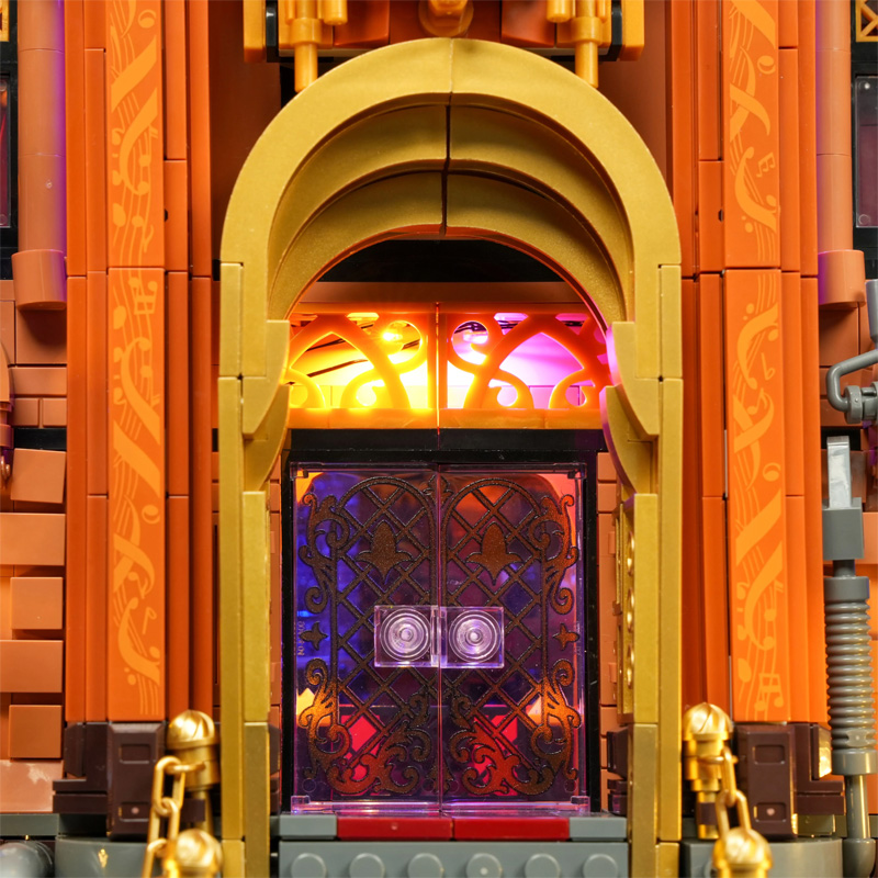 Lumibricks 11017 Steampunk Time Opera House Details