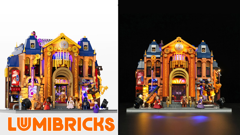 Lumibricks 11017 Steampunk Time Opera House Titel