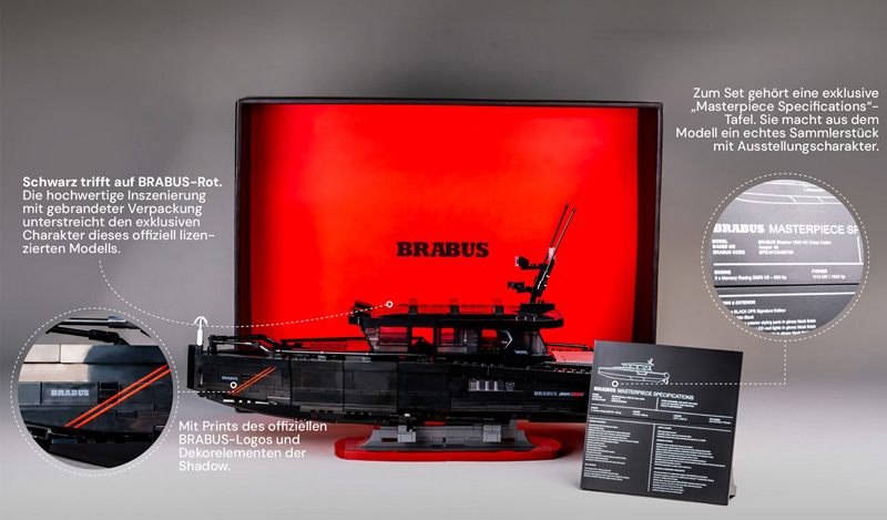 BlueBrixx 108668 BRABUS Shadow 1500 XC Cross Cabin