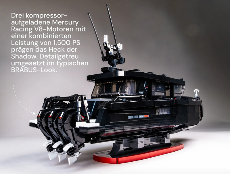 BlueBrixx 108668 BRABUS Shadow 1500 XC Cross Cabin