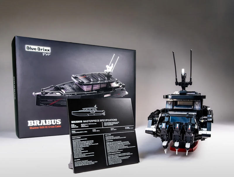 BlueBrixx 108668 BRABUS Shadow 1500 XC Cross Cabin