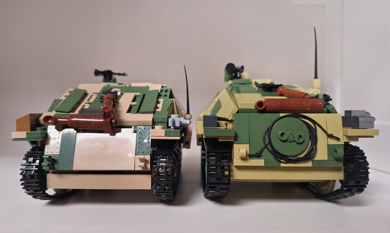 COBI Jagdpanzer 38(t) "Chwat" (Brave) 2670 Vergleich 2558