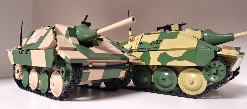 COBI Jagdpanzer 38(t) "Chwat" (Brave) 2670 Vergleich 2558