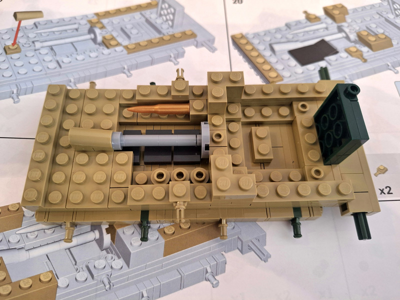 COBI Jagdpanzer 38(t) "Chwat" (Brave) 2670 Aufbau Schritt 20