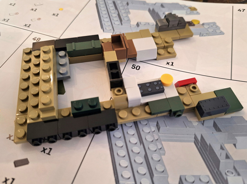 COBI Jagdpanzer 38(t) "Chwat" (Brave) 2670 Aufbau Schritt 47