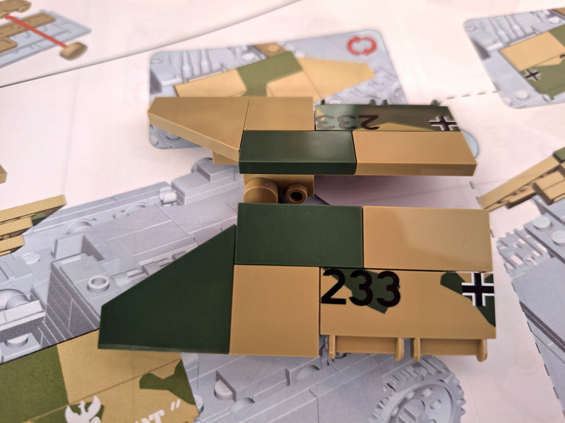 COBI Jagdpanzer 38(t) "Chwat" (Brave) 2670 Aufbau Schritt 80