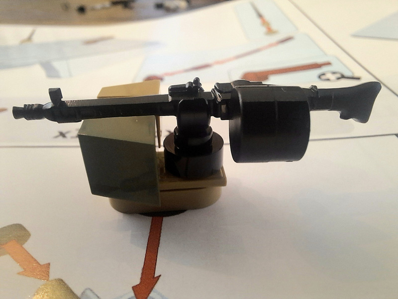 COBI Jagdpanzer 38(t) "Chwat" (Brave) 2670 Aufbau MG42