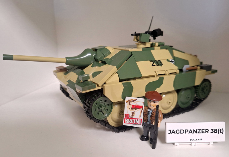 COBI Jagdpanzer 38(t) "Chwat" (Brave) 2670 gebaut